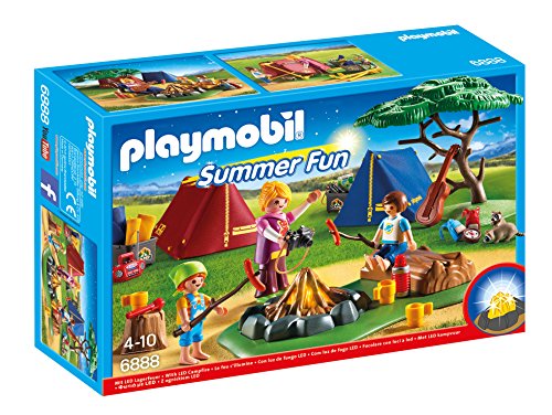 Playmobil - Campamento con fogata (6888)