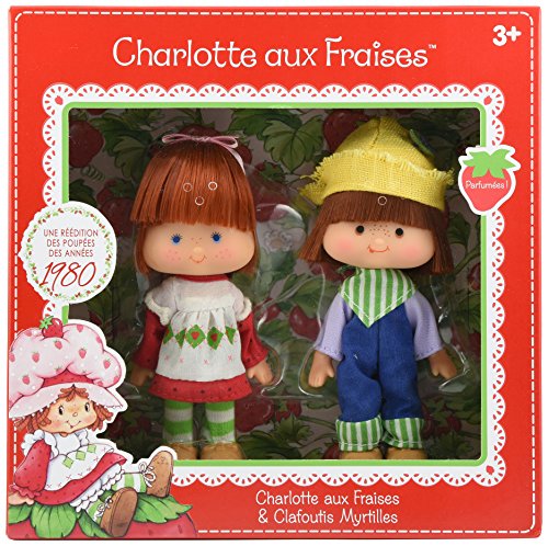 Asmokids KKCF2HUC – Charlotte de fresas y clafoutis de arcilla de helados Strawberry Shortcake, juego de 2 muñecas , color/modelo surtido