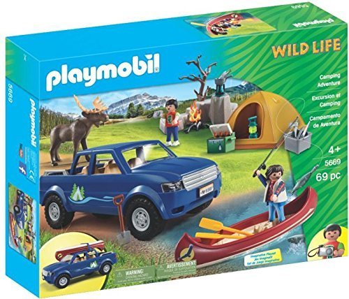 PLAYMOBIL- Campamento DE Aventura Accesorios de muñecos y Figuras, Multicolor (PLA05669)