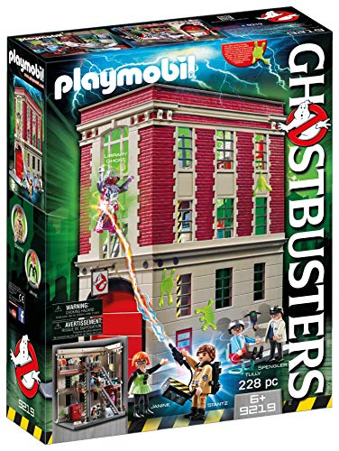 Playmobil Ghostbusters 9219 Cuartel Parque de Bomberos, A partir de 6 años