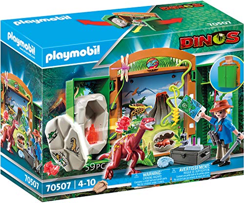 Playmobil 70507 Juguete Caja de Juegos Dinoforscher