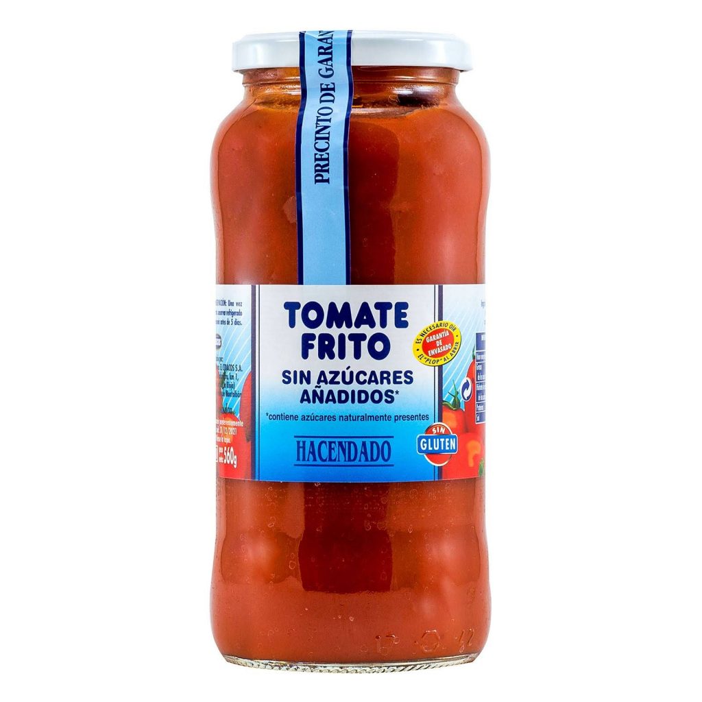 Tomate Frito Sin Az car Mercadona TOP 10 PRECIOS Junio 2025