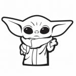 Baby Yoda Vector