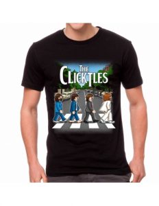 Camiseta Beatles Playmobil