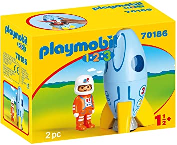 Playmobil Cohete Y Astronauta