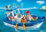 Playmobil Fisherman With Boat