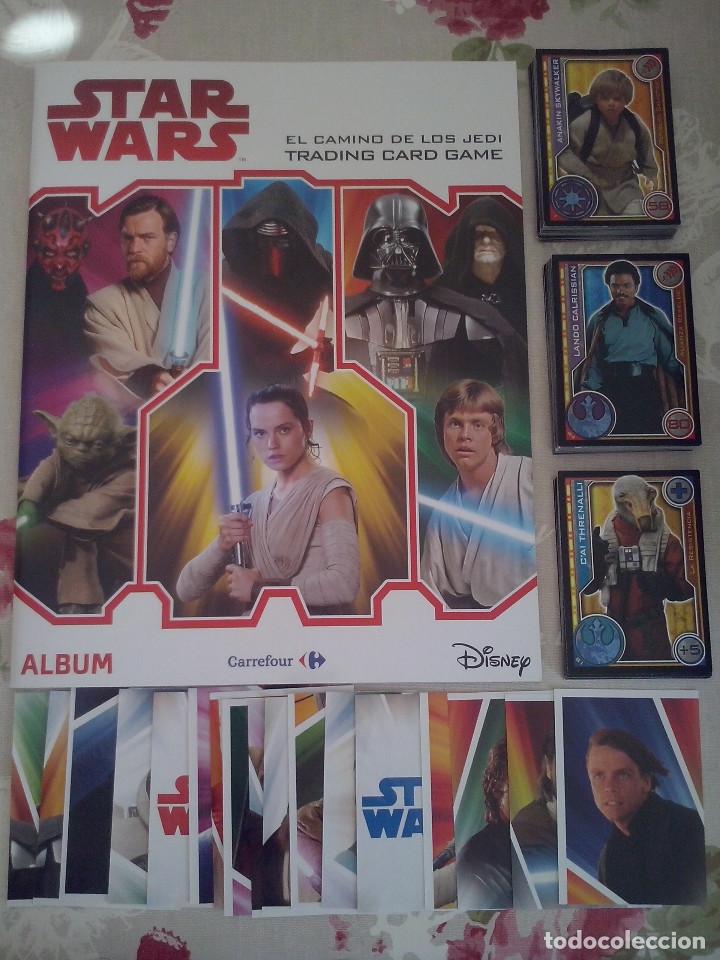 Álbum Cromos Star Wars Carrefour