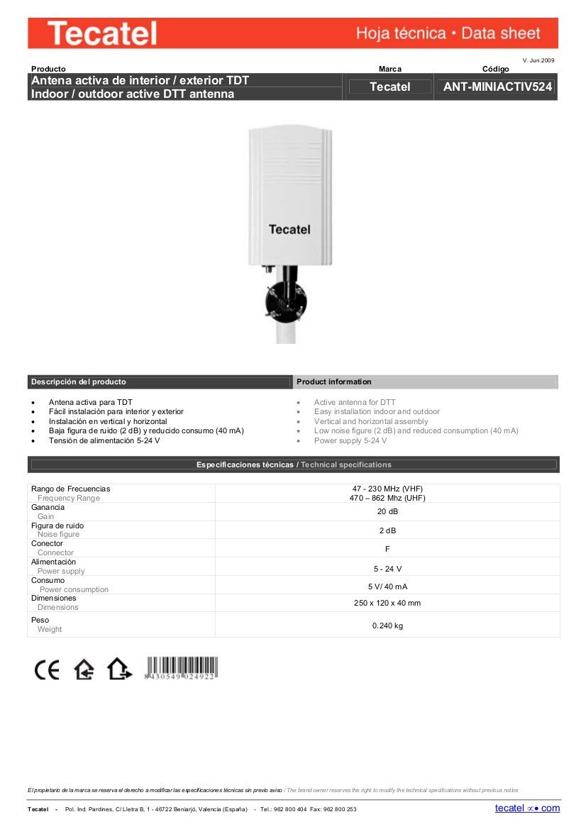 Antena Caravana Leroy Merlin