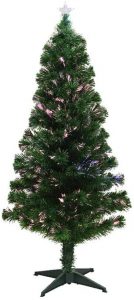 Árbol Navidad Fibra Óptica Carrefour