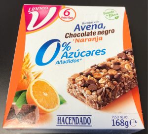 Barritas Avena Mercadona