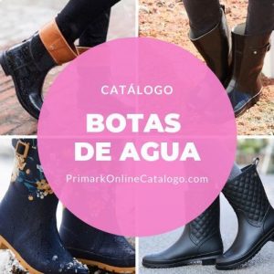 Botas De Agua Con Tacón Primark