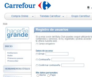 Canastilla Carrefour