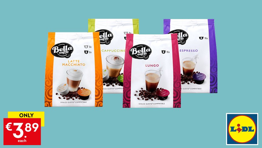 Capsulas Dolce Gusto Lidl