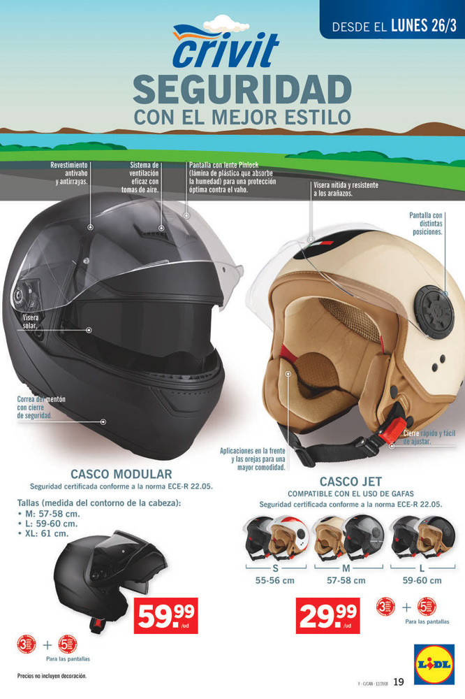 Casco Modular Lidl