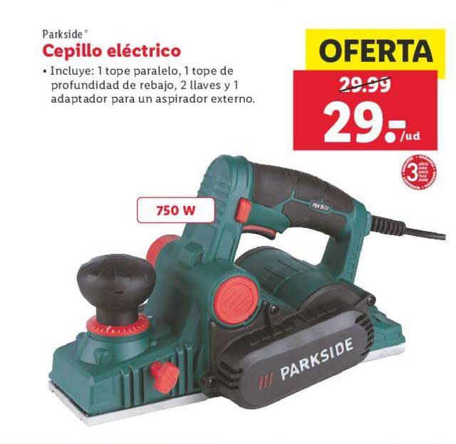 Cepillo Eléctrico Madera Lidl