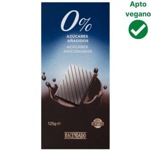 Chocolate Negro Sin Azúcar Mercadona