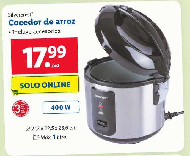 Cocedor Arroz Lidl
