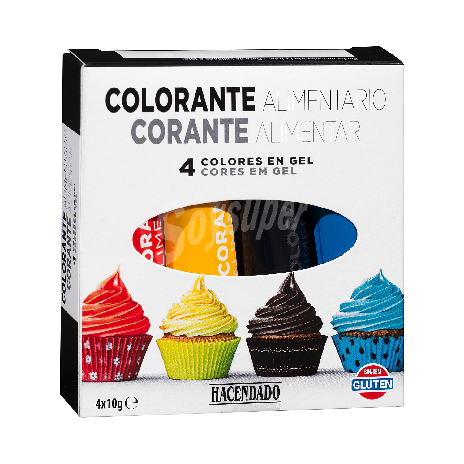 Colorante Alimentario Rojo Mercadona