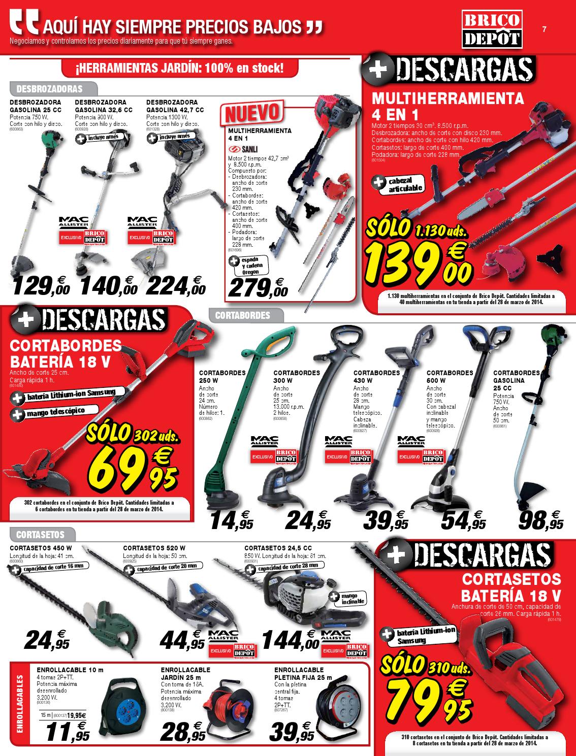 Cortasetos Gasolina Bricodepot