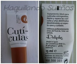Crema Cutículas Mercadona