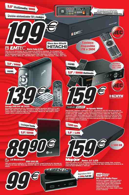 Disco Multimedia Media Markt
