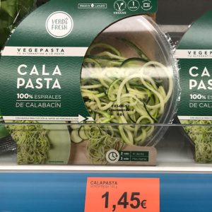 Espaguetis Calabacín Mercadona