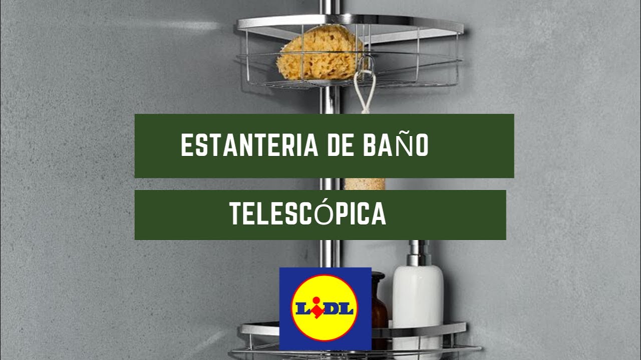 Estantería Telescópica Baño Lidl