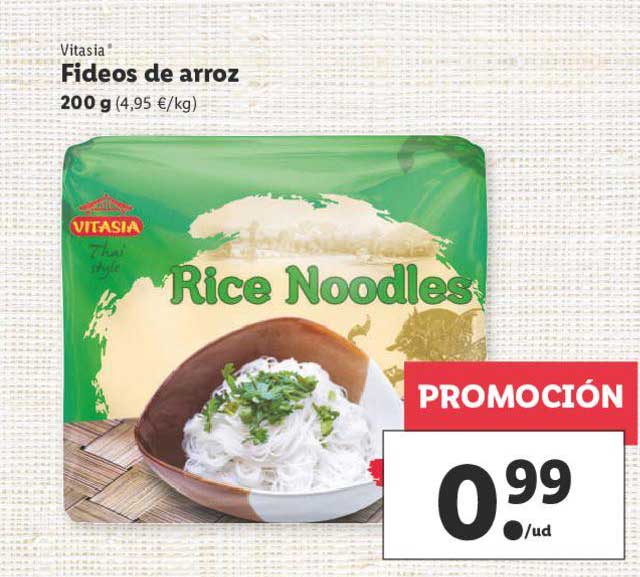 Fideos Arroz Lidl