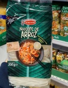 Fideos Chinos Arroz Mercadona