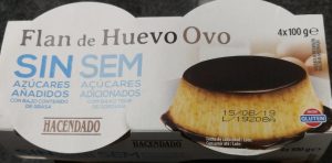 Flan Sin Azúcar Mercadona