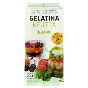 Gelatina Cola Pescado Mercadona