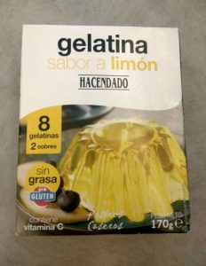 Gelatina Limón Mercadona