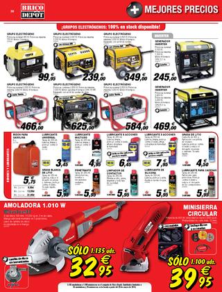 Generador Gasolina Bricodepot