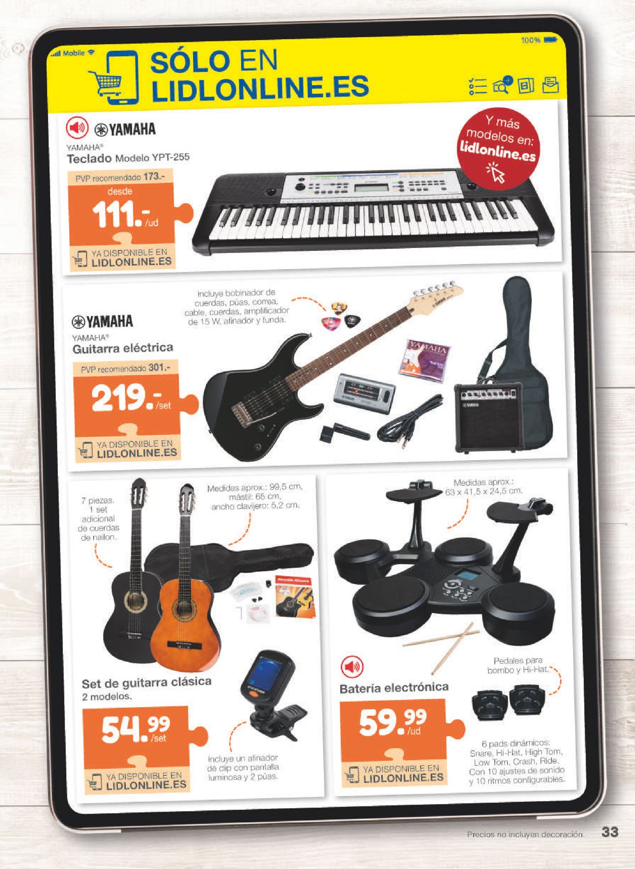 Guitarra Lidl