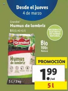 Humus Lombriz Lidl