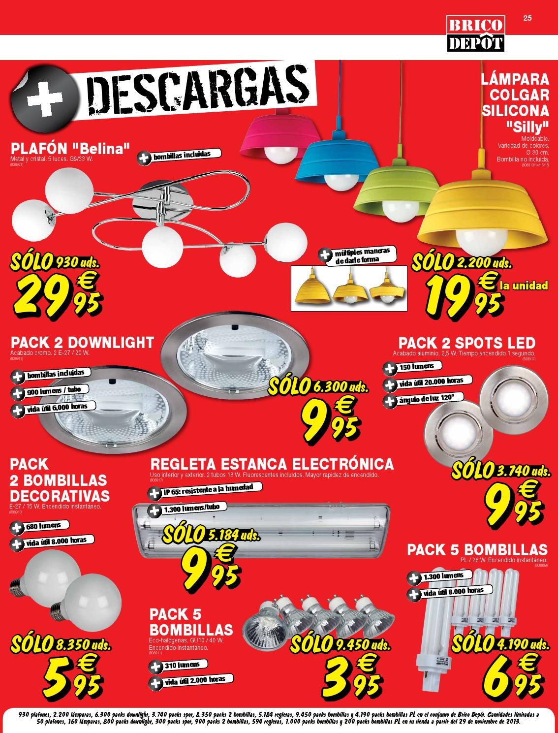 Lamparas Bricodepot