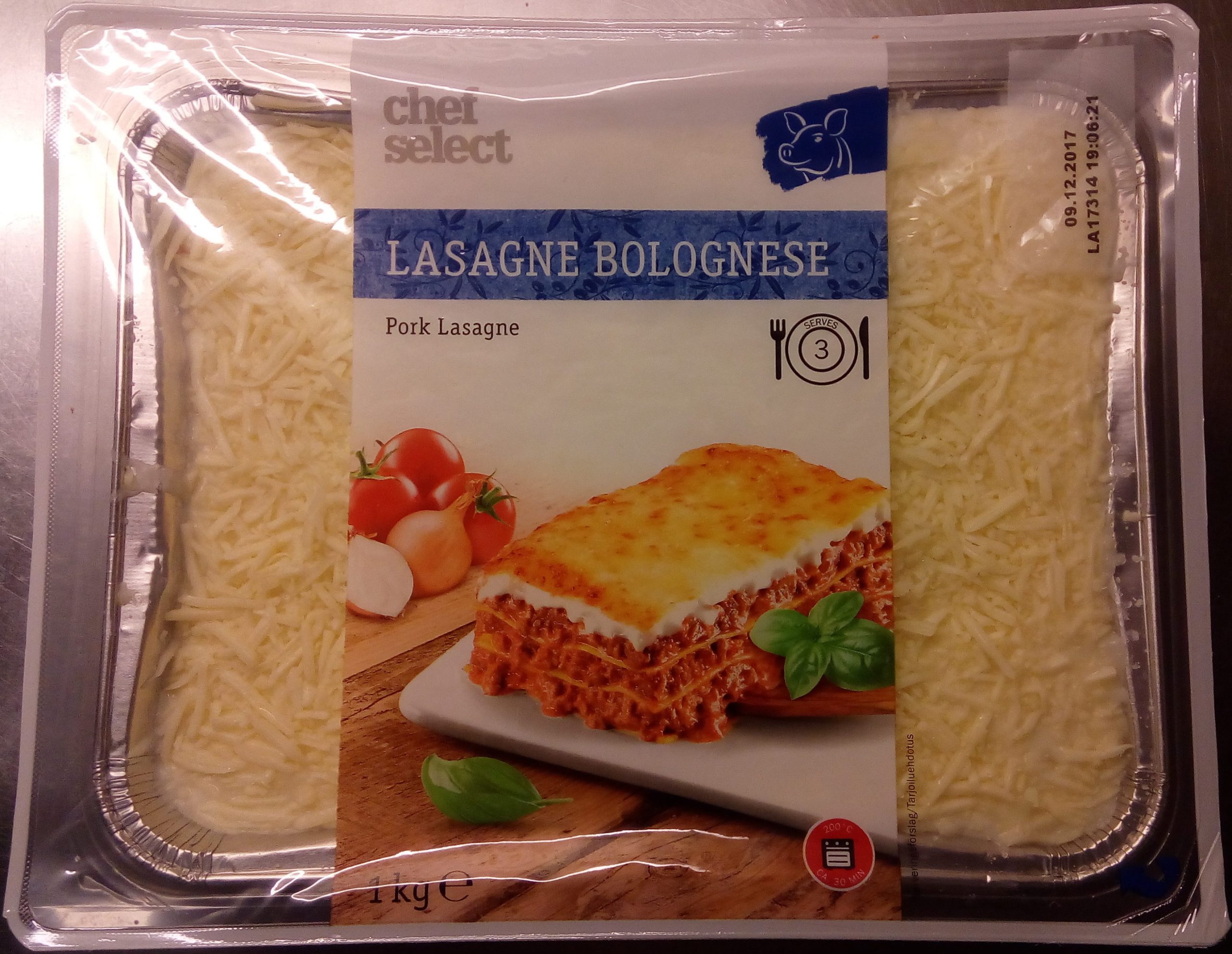 Lasaña Lidl
