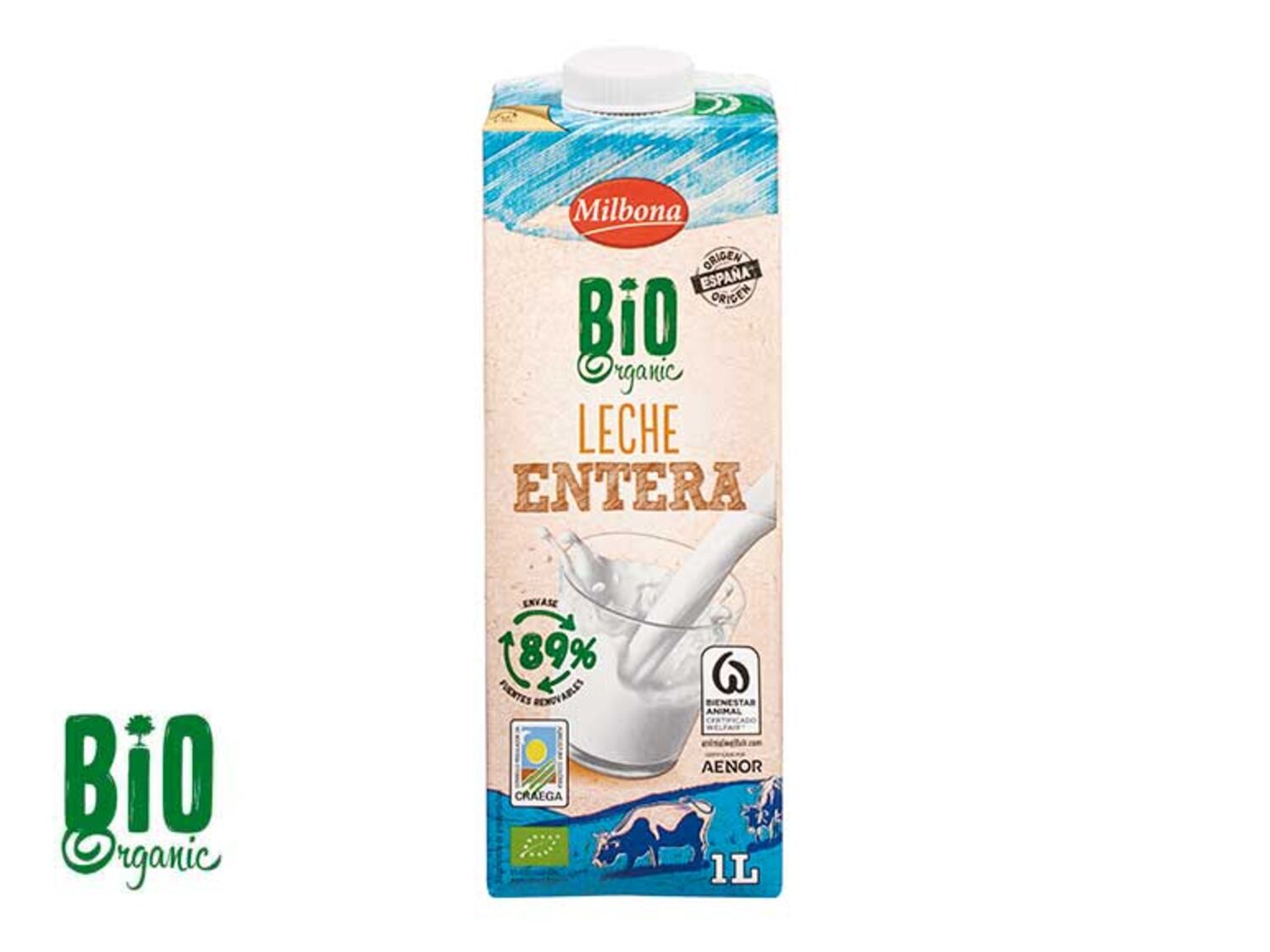 Leche Ecológica Lidl