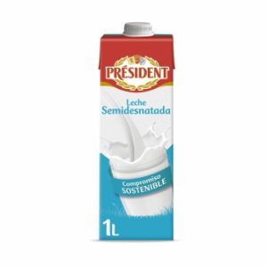 Leche President Carrefour