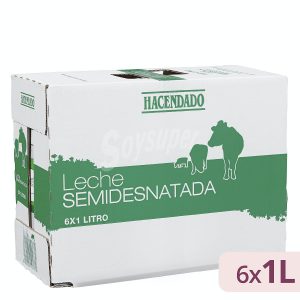 Leche Semidesnatada Mercadona