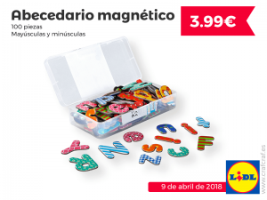 Letras Magnéticas Lidl
