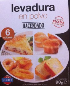 Levadura Sin Gluten Mercadona