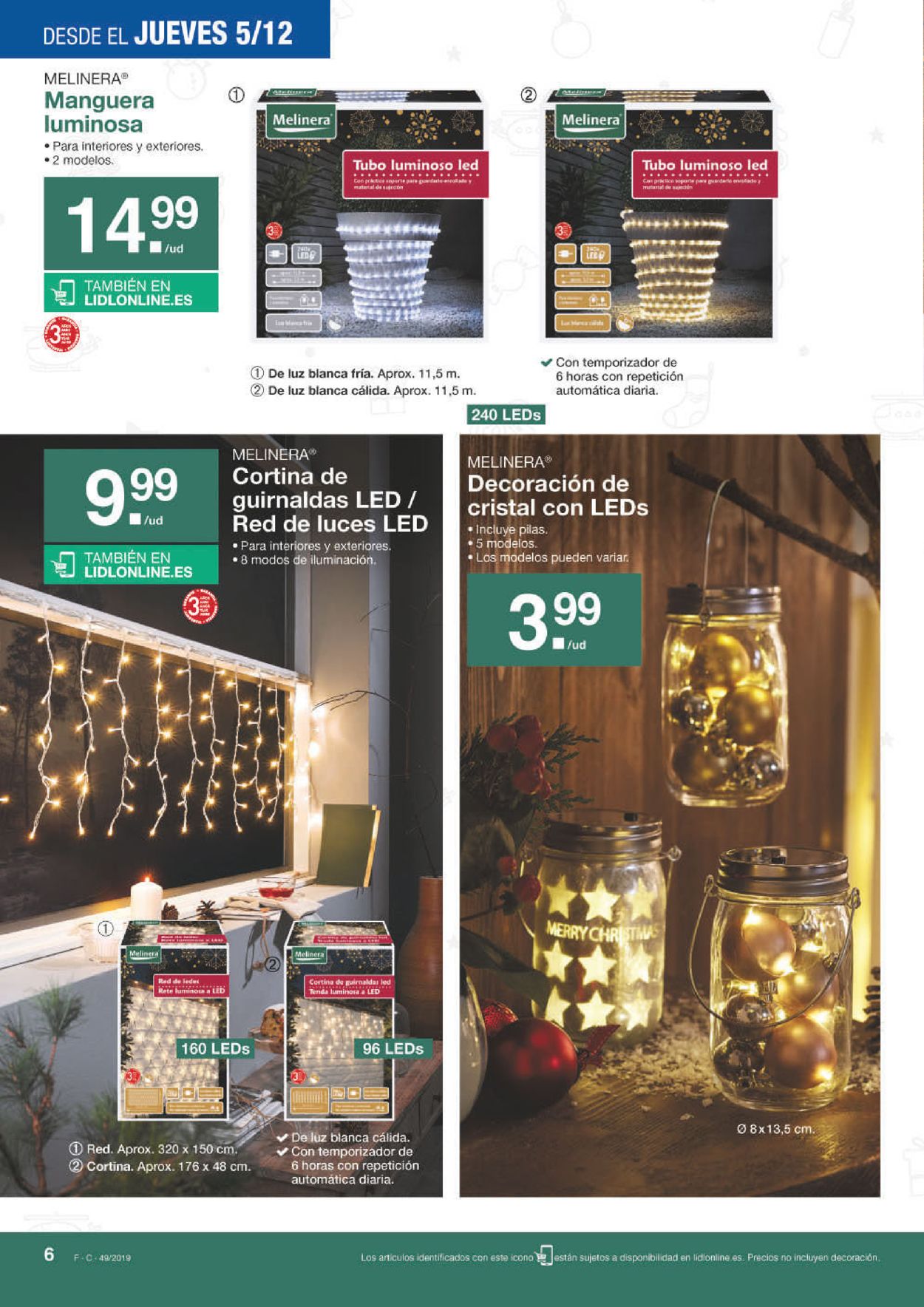 Luces Navidad Lidl