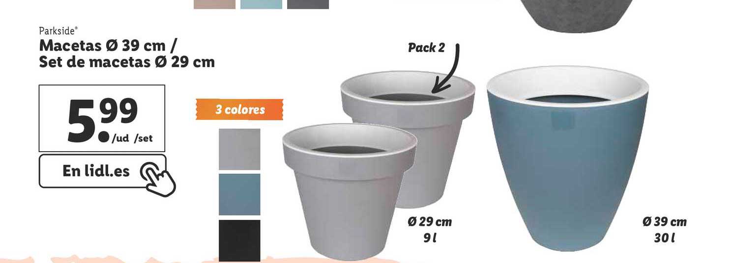 Maceteros Lidl