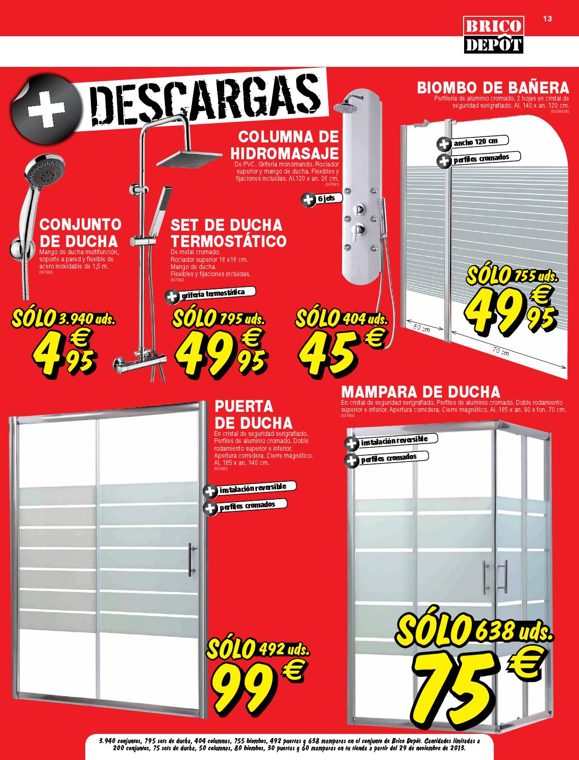 Mamparas Bañera Bricodepot