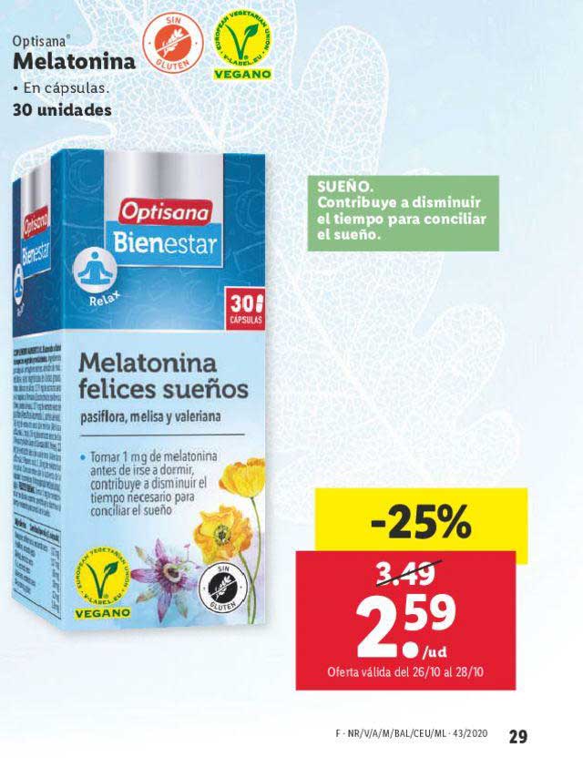 Melatonina Lidl