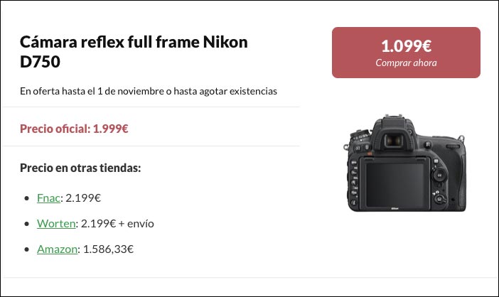Nikon D750 Worten