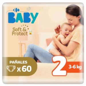 Pañales Talla 2 Carrefour