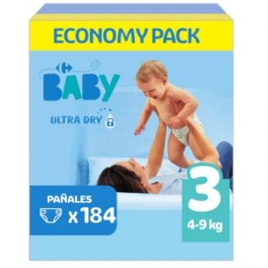 Pañales Talla 3 Carrefour