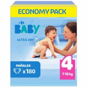 Pañales Talla 4 Carrefour